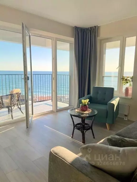 2-к кв. Краснодарский край, Сочи городской округ, Дагомыс пгт ул. ... - Фото 1