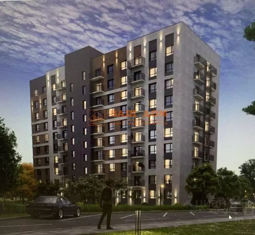 1-к кв. Тульская область, Тула Новомедвенский проезд, 6А (35.83 м) - Фото 1