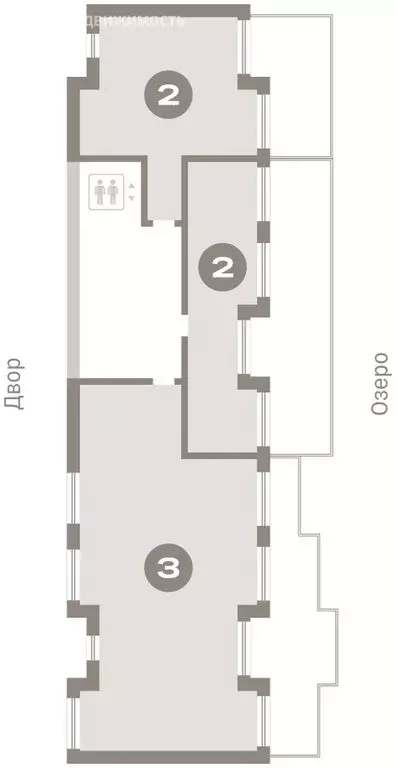 2-комнатная квартира: Тюмень, улица Газовиков, 36 (111.75 м) - Фото 1