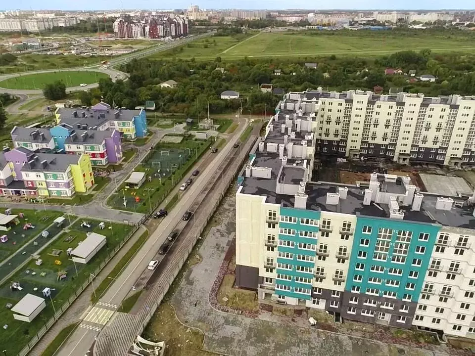 2-к кв. Калининградская область, Калининград ул. Беловежская, 7 (62.57 ... - Фото 1