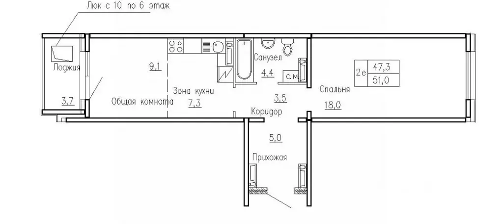 2-к кв. Новосибирская область, Новосибирский район, Краснообск рп, 3-й ... - Фото 0