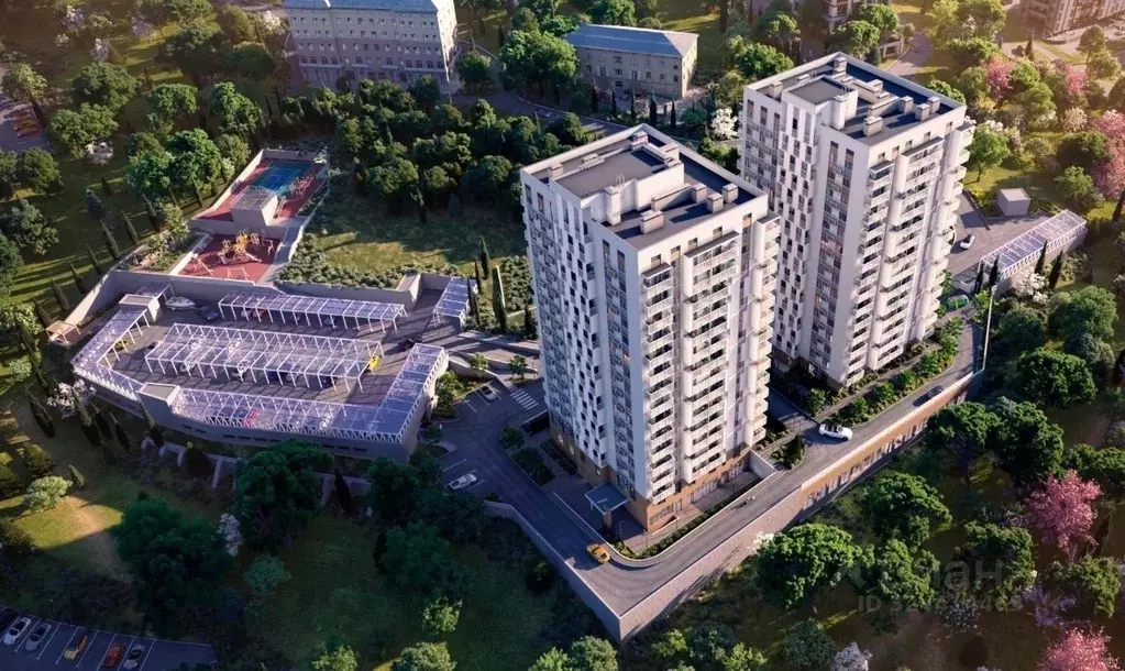 3-к кв. Крым, Ялта Бакунинский жилой комплекс (93.17 м) - Фото 2