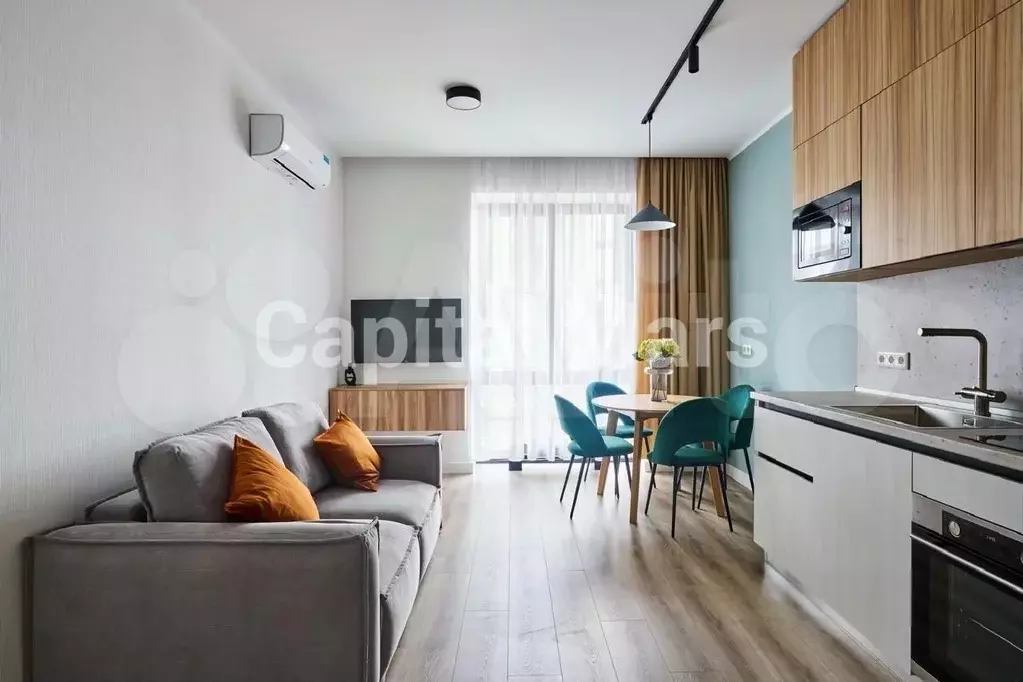 1-к. квартира, 40 м, 23/30 эт. - Фото 1
