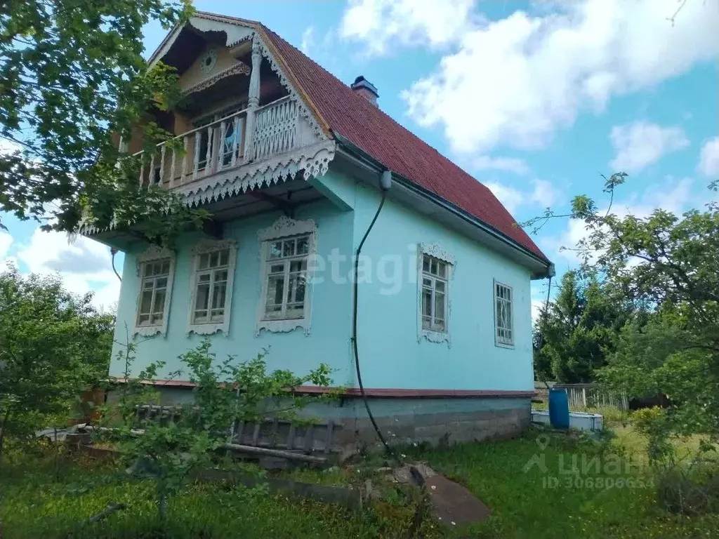 Дом в Ленинградская область, Киришский район, Кусинское с/пос, ... - Фото 0