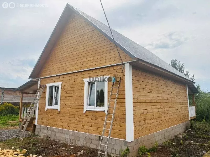 Дом в Республика Башкортостан, Иглинский сельсовет, СНТ Дружба-2, 65 ... - Фото 0