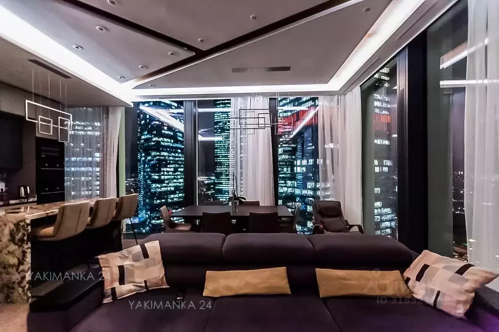 2-к кв. Москва 1-й Красногвардейский проезд, 22с2 (92.0 м) - Фото 1