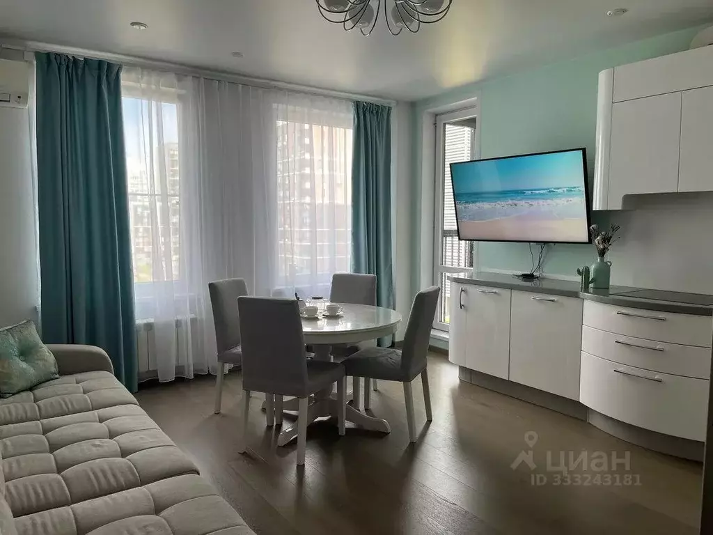 Квартира, 2 комнаты, 61 м - Фото 1