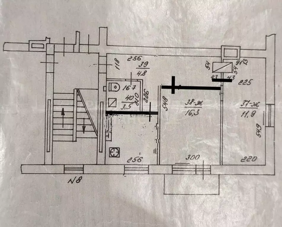 2-к кв. Калининградская область, Калининград Восточная ул., 6 (41.5 м) - Фото 1