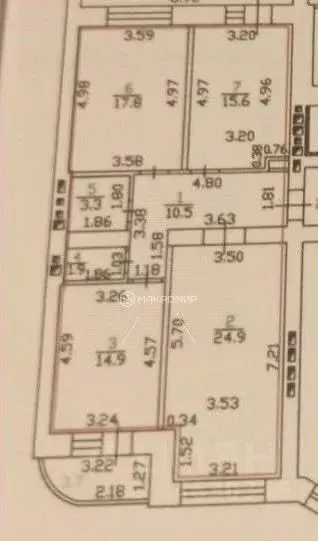 3-к кв. Орловская область, Орел ул. Лескова, 3 (90.0 м) - Фото 2