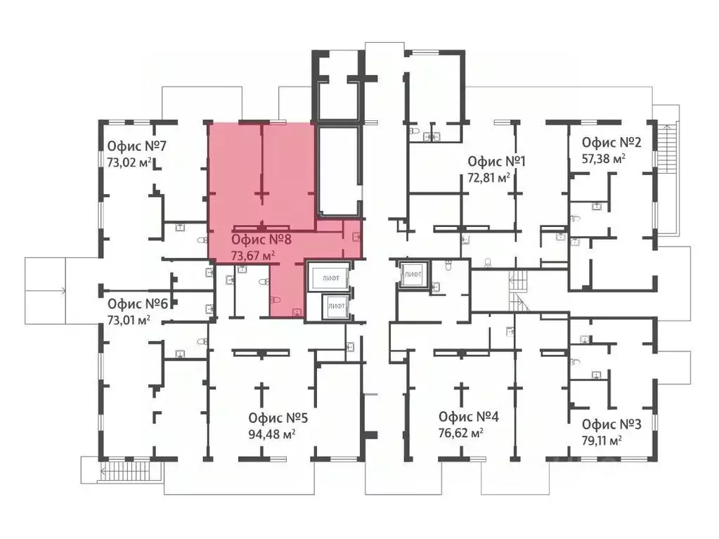 Помещение свободного назначения в Санкт-Петербург ул. Маршала ... - Фото 2
