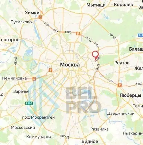 Торговая площадь в Москва ул. 9-я Соколиной Горы, 3 (155 м) - Фото 1