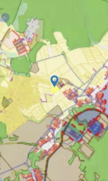 Участок в Калужская область, Боровский муниципальный округ, Совьяки ... - Фото 1