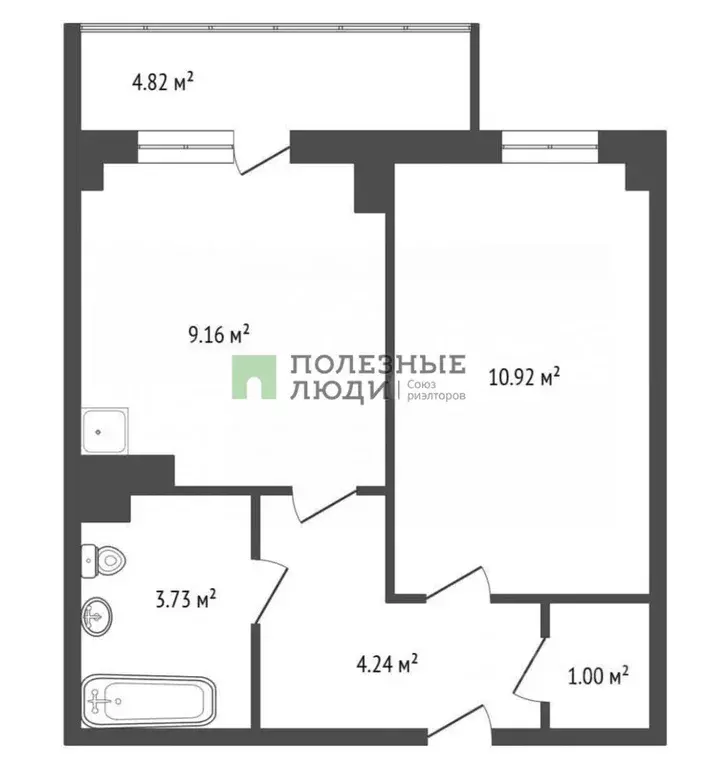1-к кв. Красноярский край, Красноярск Ключевская ул., 85 (30.0 м) - Фото 2