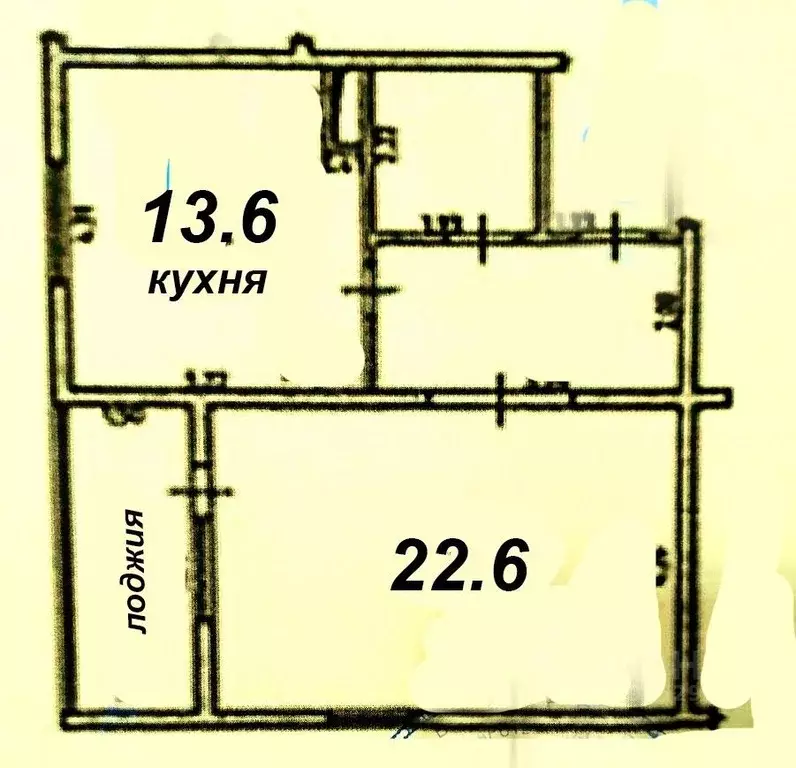 1-к кв. Крым, Симферополь ул. Севастопольская, 41Г (53.0 м) - Фото 1