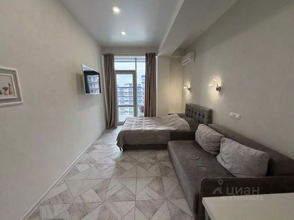 Студия Севастополь ул. Парковая, 7 (29.0 м) - Фото 1