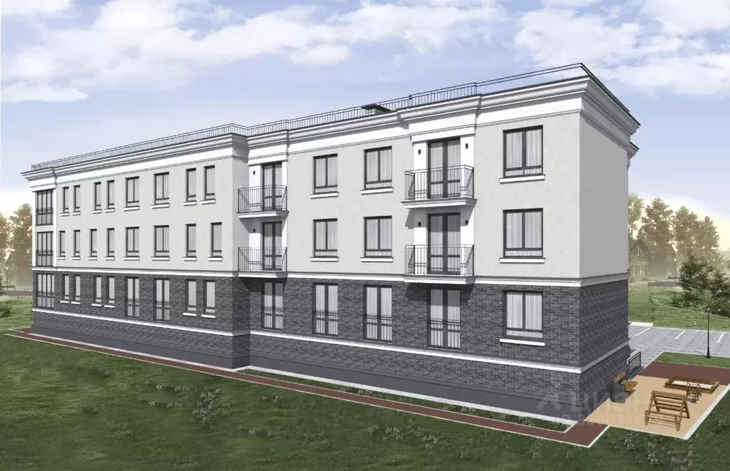 2-к кв. Калининградская область, Зеленоградск ул. Донская, 46 (59.02 ... - Фото 2