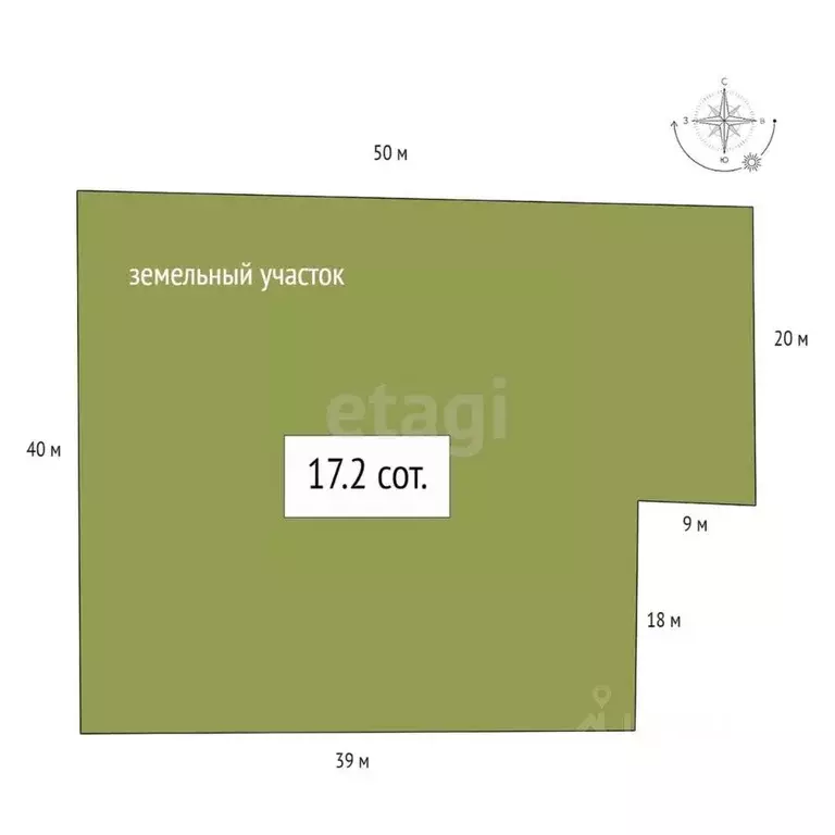 Участок в Алтай, Улаганский район, с. Акташ Трудовая ул., 4 (17.2 ... - Фото 1