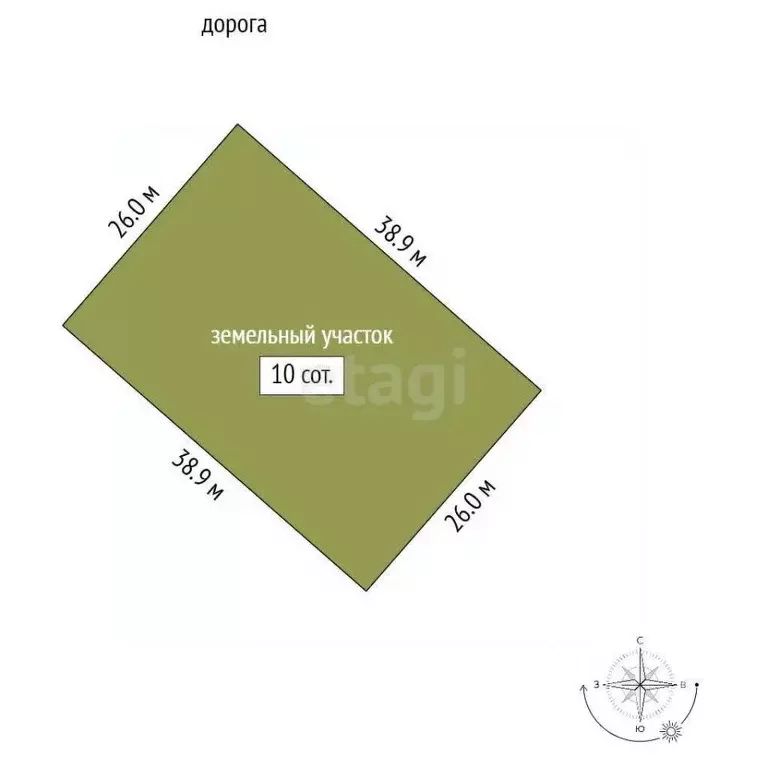 Участок в Крым, Симферопольский район, Чистенское с/пос, с. Левадки, ... - Фото 2