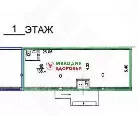 Торговая площадь в Москва ул. Введенского, 29 (86 м) - Фото 1