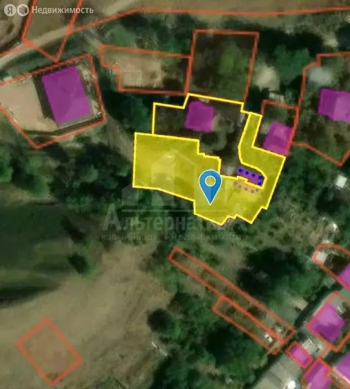 Участок в посёлок Аликоновка, Прямая улица (12.44 м) - Фото 2