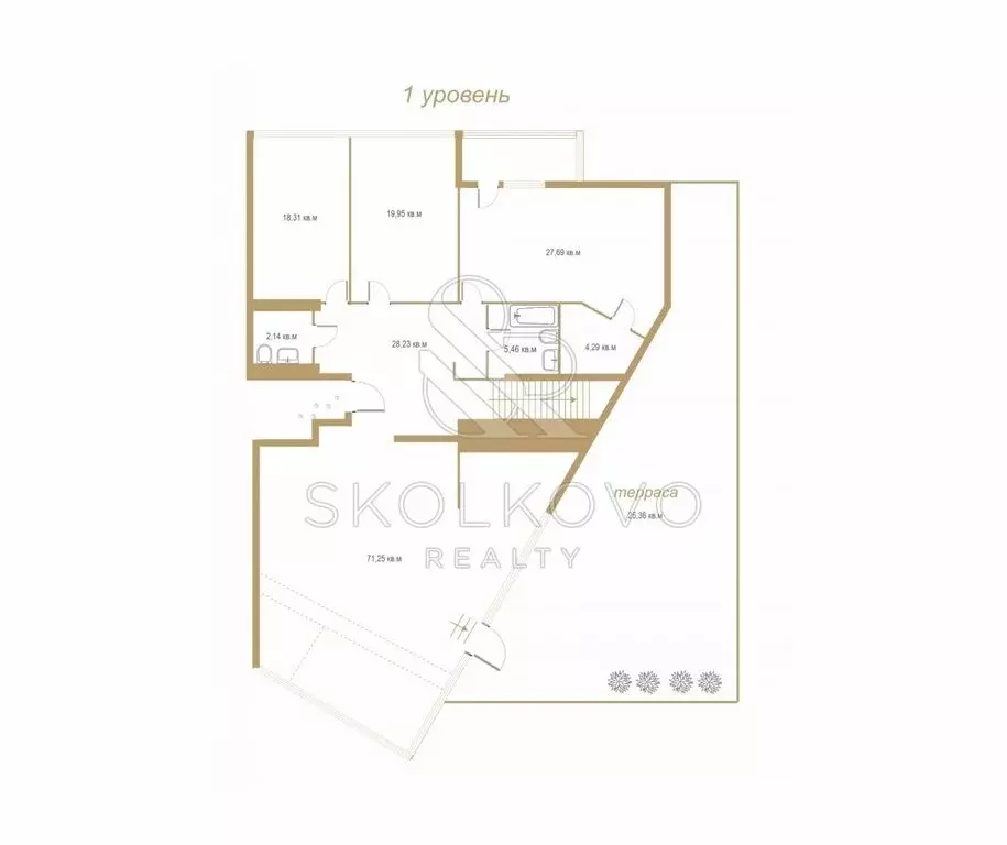 Квартира-студия: Москва, Ружейный переулок, 3 (241.2 м) - Фото 2