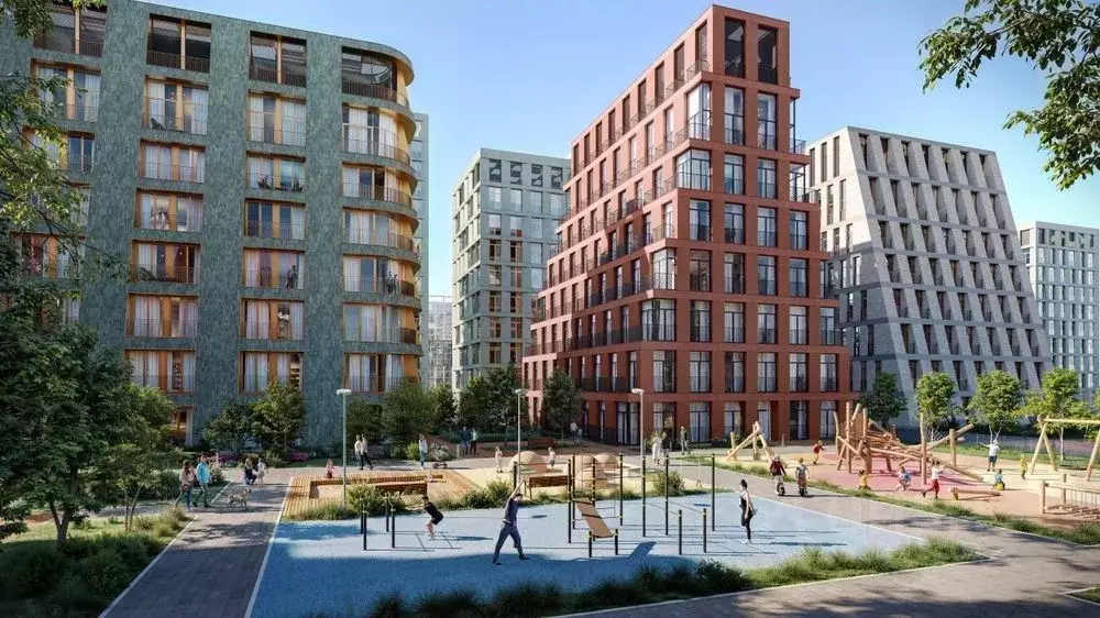 3-к кв. Татарстан, Казань Яналиф жилой комплекс (53.49 м) - Фото 1