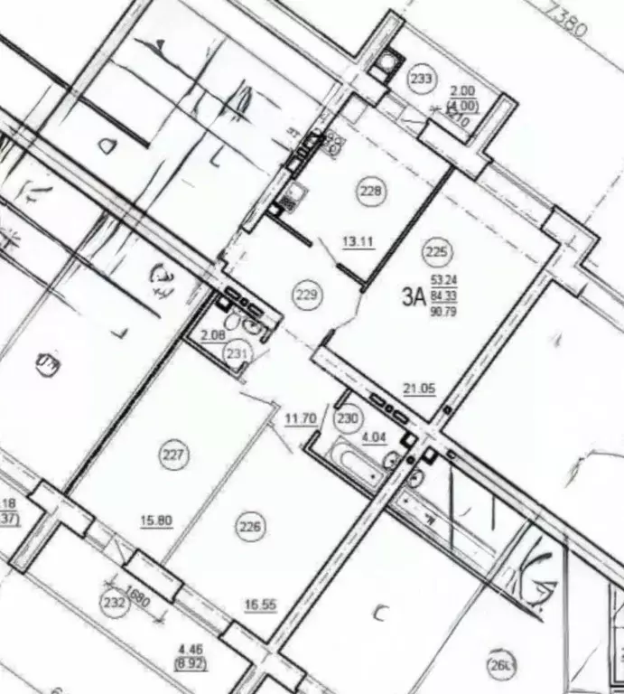 3-к кв. Марий Эл, Йошкар-Ола проезд Прибрежный, 2 (90.79 м) - Фото 1