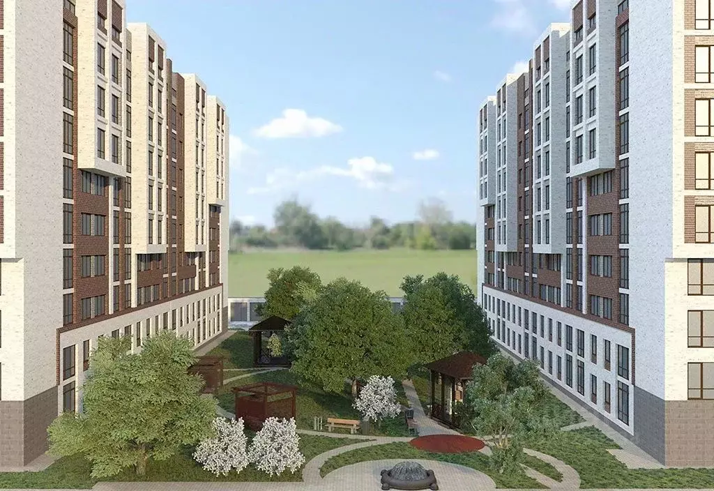 2-к кв. Северная Осетия, Владикавказ Весенняя ул. (63.49 м) - Фото 2