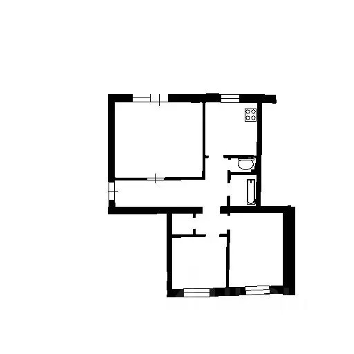 3-к кв. Челябинская область, Челябинск Колхозная ул., 31 (67.3 м) - Фото 1