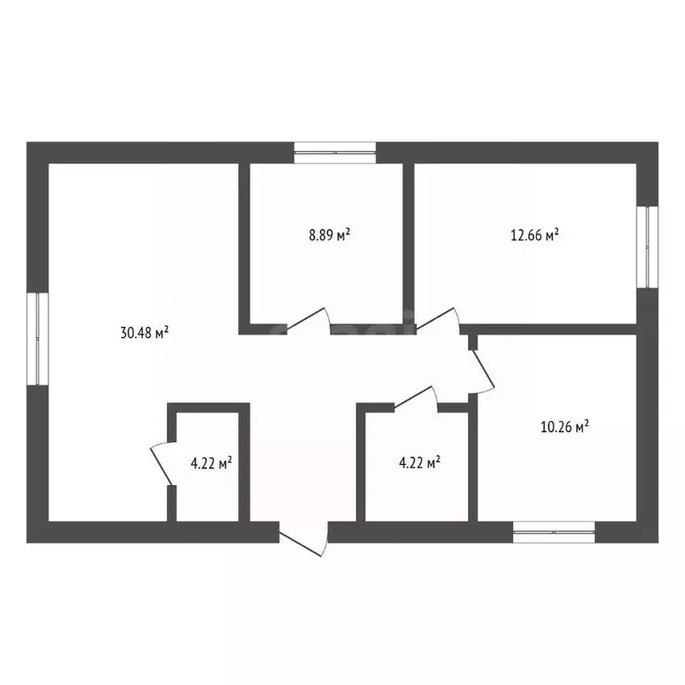 Дом в Тюменская область, Тюмень СОСН Березка-3 тер., ул. 11-я (80 м) - Фото 2