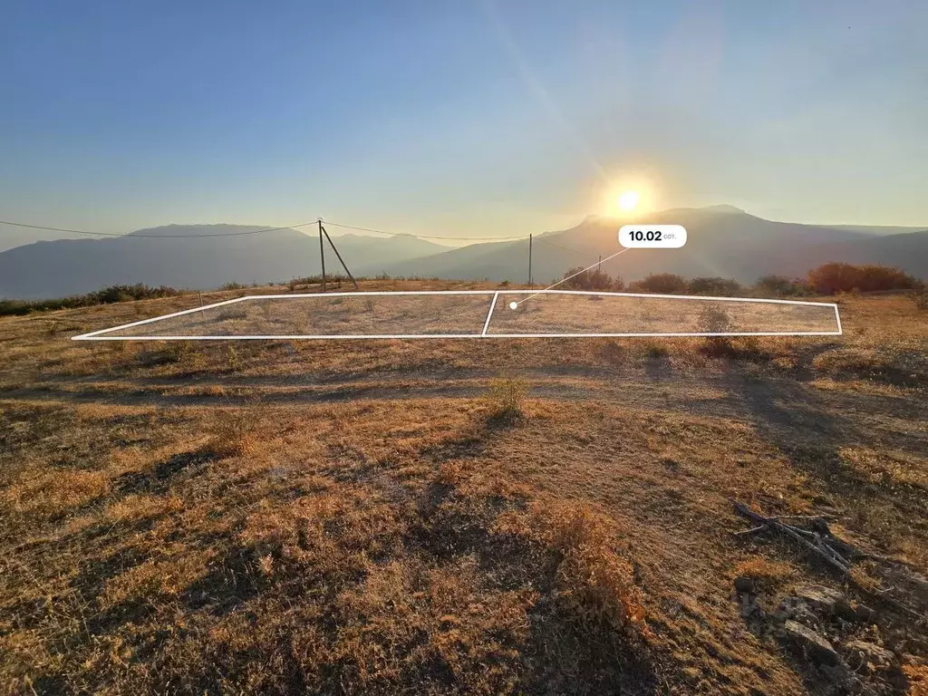 Участок в Крым, Алушта муниципальный округ, с. Лучистое пер. Солнечный ... - Фото 1