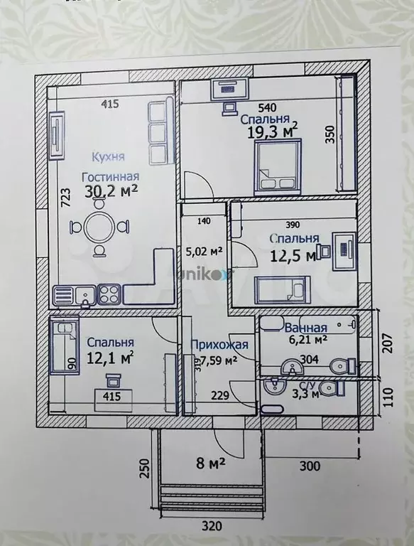 Дом 105 м на участке 7 сот. - Фото 0