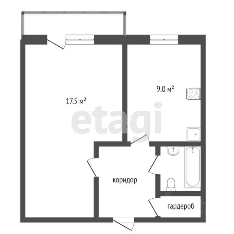 1-к кв. Ярославская область, Ярославль ул. Дядьковская, 3К2 (39.0 м) - Фото 0