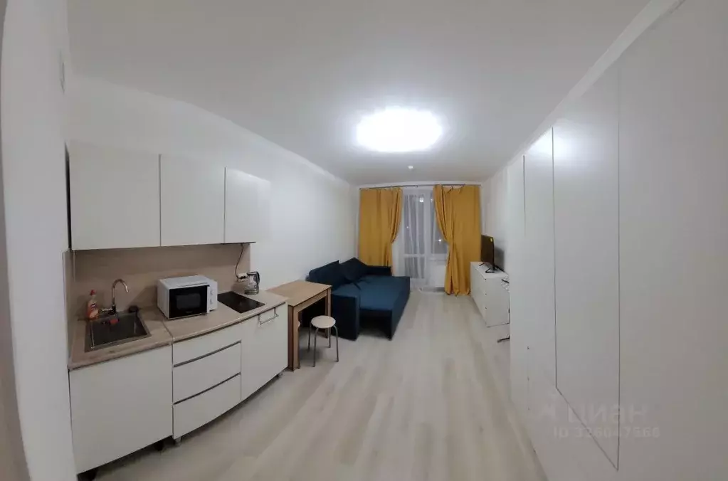 Студия Санкт-Петербург аллея Арцеуловская, 21 (25.0 м) - Фото 1