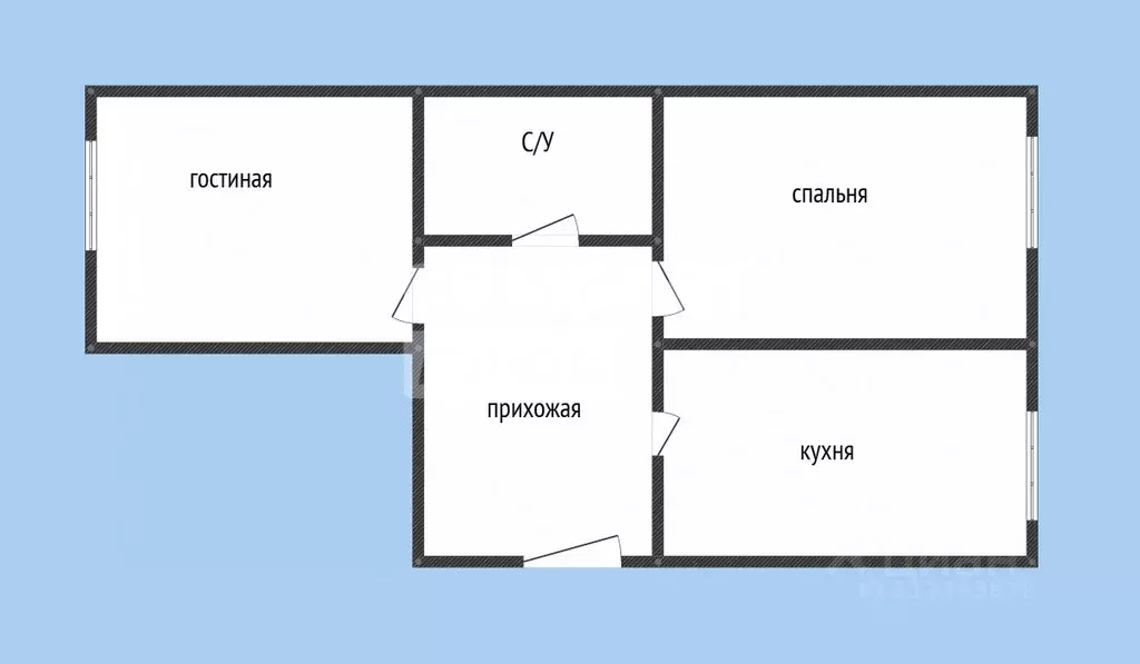 2-к кв. Дагестан, Махачкала ул. Абубакарова, 112 (95.0 м) - Фото 1