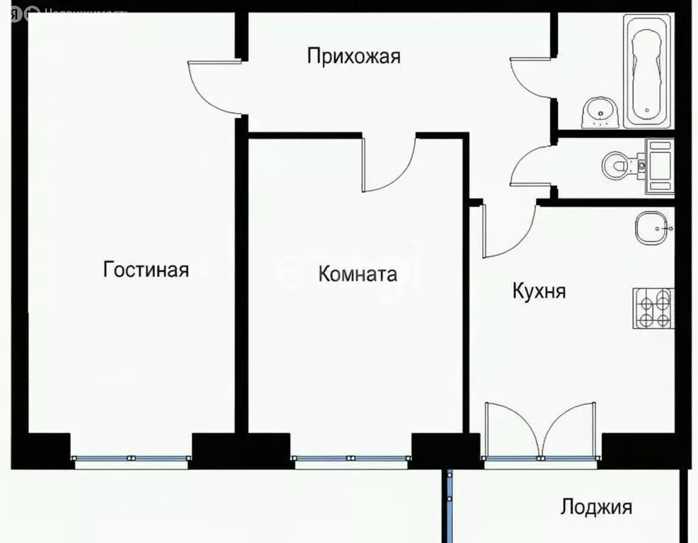 2-комнатная квартира: Ижевск, 7-я Подлесная улица, 91 (52.4 м) - Фото 1