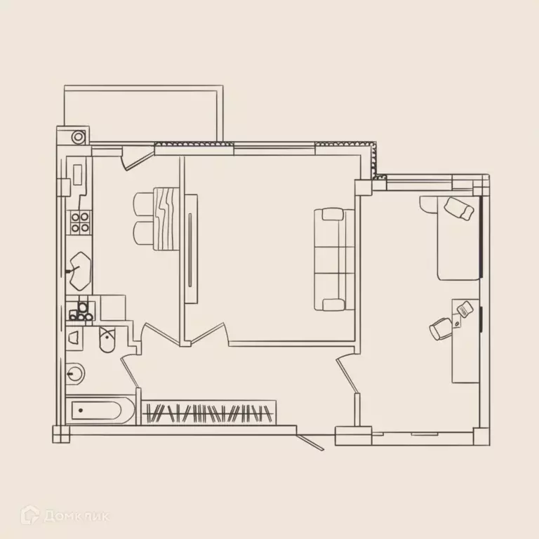 Продаётся 2-к квартира, 61.4 м - Фото 0