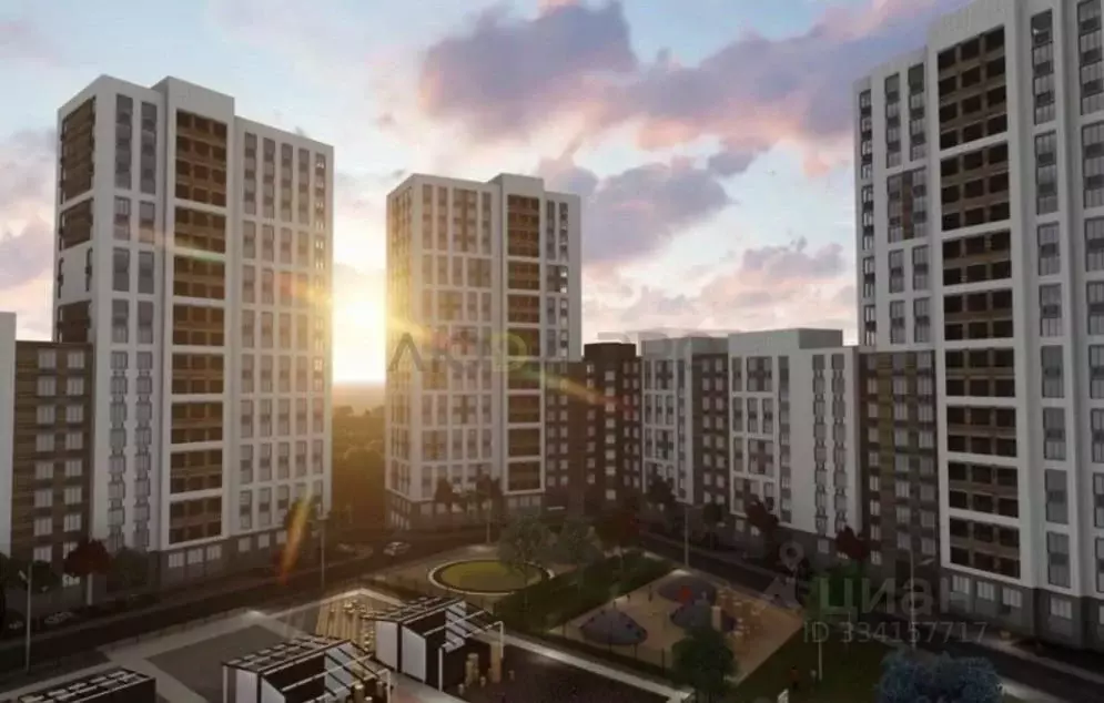 2-к кв. Башкортостан, Уфа ул. Менделеева, 156 (61.9 м) - Фото 1