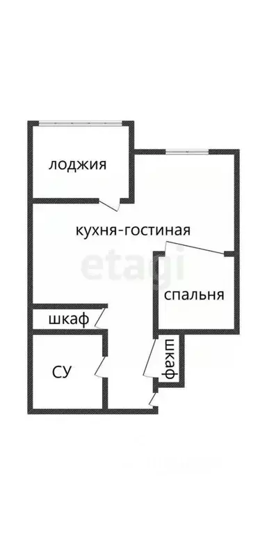 1-к кв. Приморский край, Владивосток ул. Феодосийская, 35 (38.8 м) - Фото 1