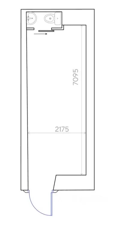 Помещение свободного назначения в Москва просп. Мира, 44 (14 м) - Фото 1