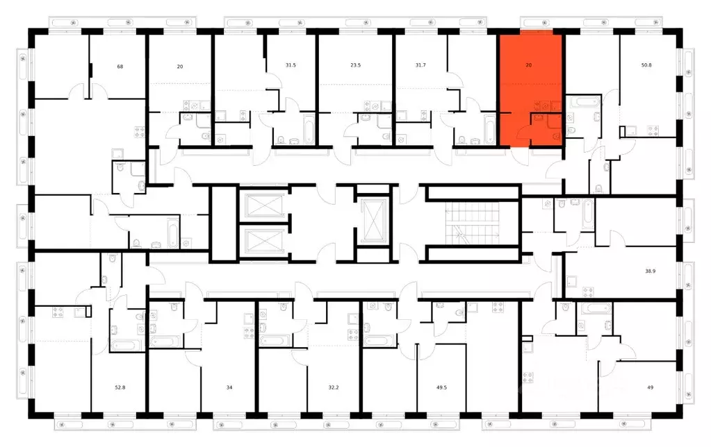 Студия Приморский край, Владивосток Снежный парк жилой комплекс (20.0 ... - Фото 2