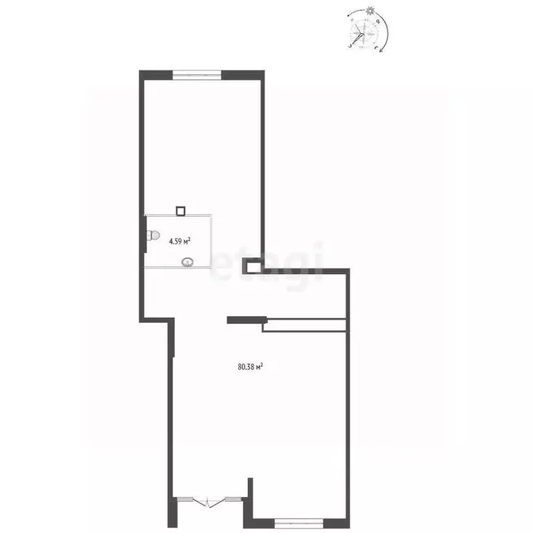 Помещение свободного назначения в Тюменская область, Тюмень Сибирский ... - Фото 1