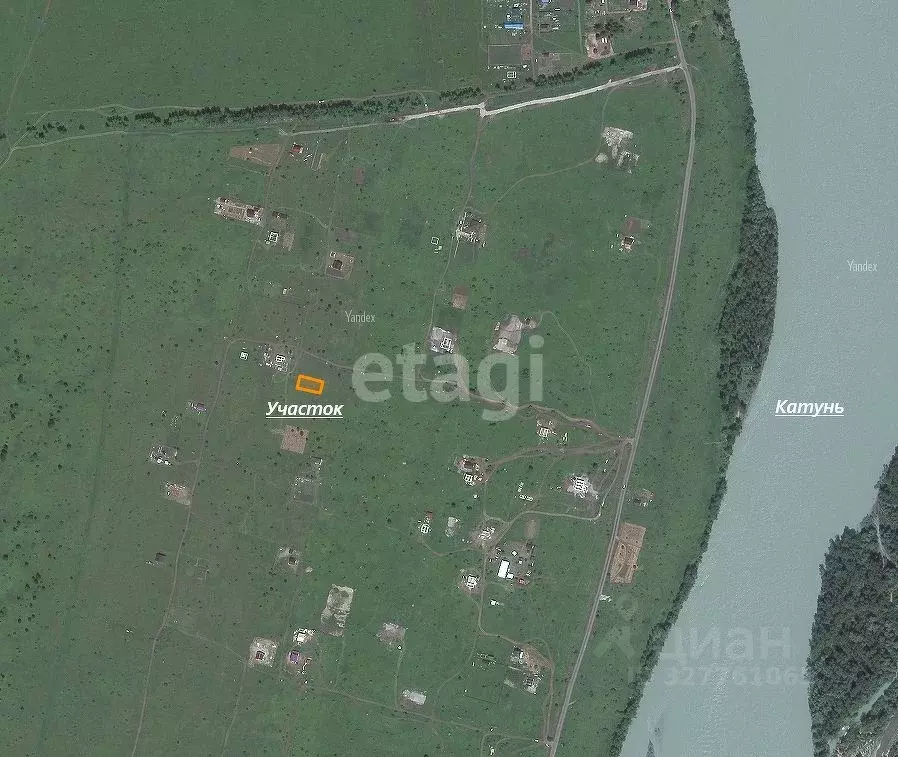 Участок в Алтай, Майминский район, с. Подгорное ул. Катунская (6.0 ... - Фото 1