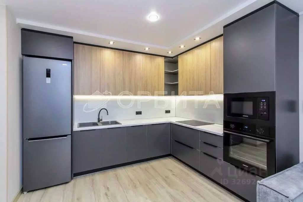 1-к кв. Тюменская область, Тюмень ул. Лесопарковая, 1к1 (38.0 м) - Фото 1