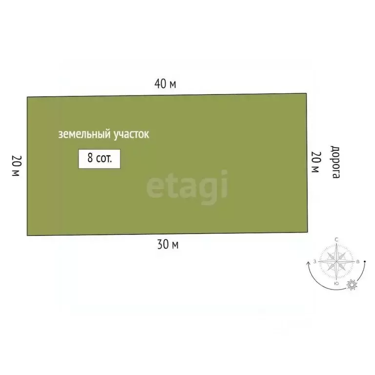 Участок в Тюменская область, Тюменский район, с. Кулига, Альпийская ... - Фото 2