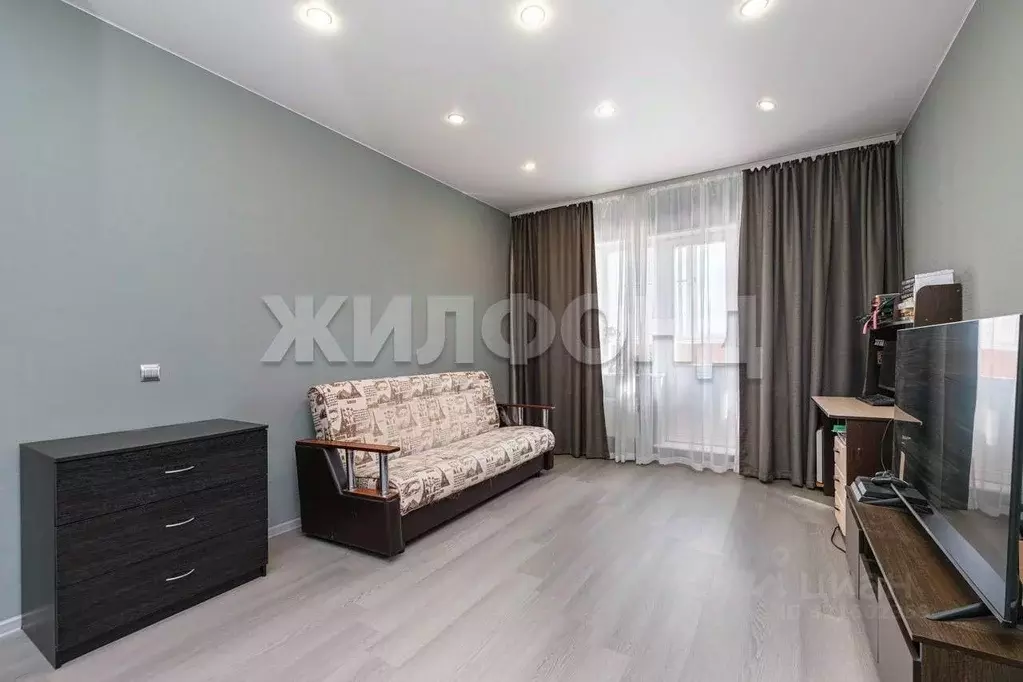 1-к кв. Новосибирская область, Новосибирск ул. Фадеева, 66/4 (45.6 м) - Фото 1