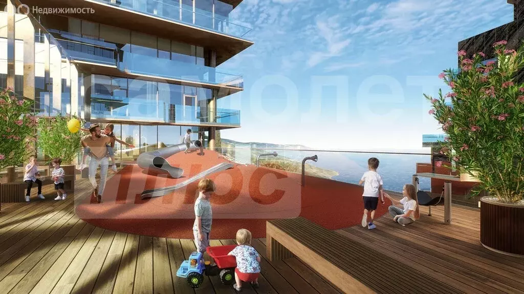 Квартира-студия: Семидворье, улица 1 Апреля, 6 (54.8 м) - Фото 2