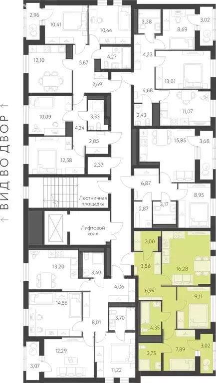 2-комнатная квартира: Екатеринбург, улица Академика Парина, 27/2 ... - Фото 2