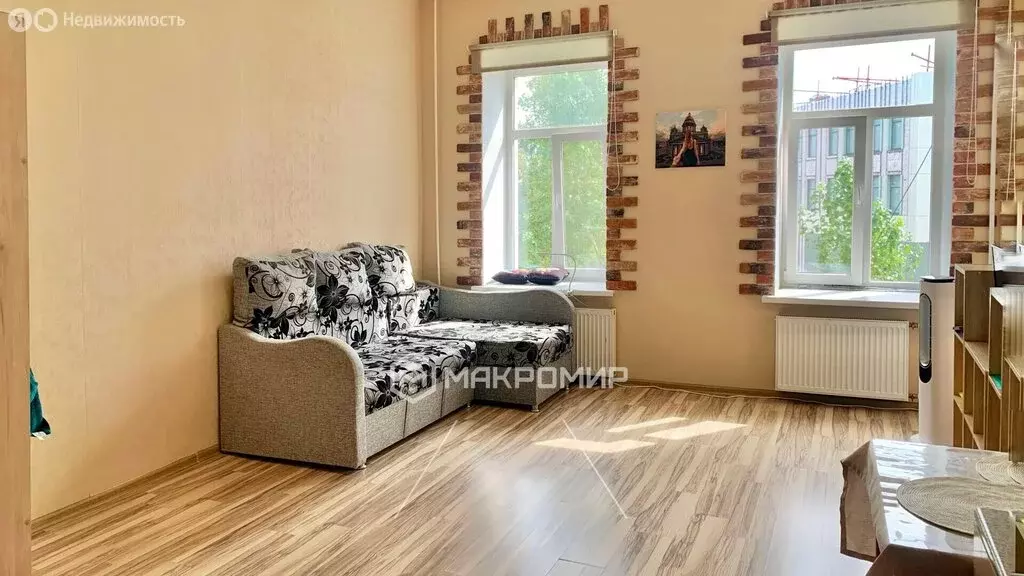 1к в 9-комнатной квартире (26 м) - Фото 1