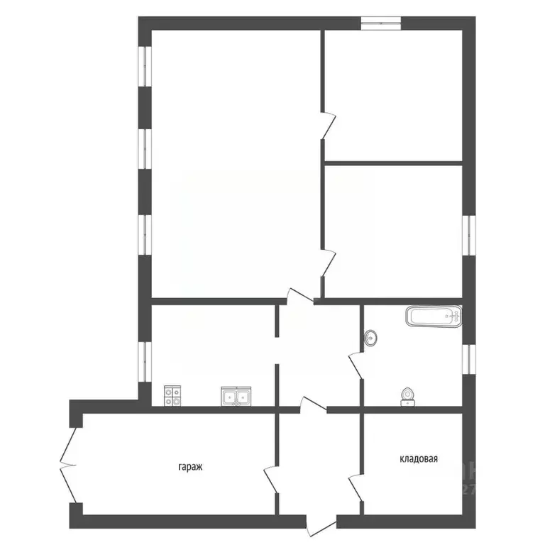 Дом в Тамбовская область, Котовск ул. Кирова, 45А (64 м) - Фото 2